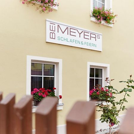 Hotel Bei Meyers Schlafen & Feiern Bohlen  Exterior foto